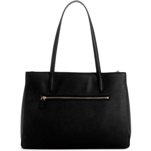 Power Play Tech Tote Womens 16.25" waterproof polyurethane zipper bag with pocke - Picture 4 of 8